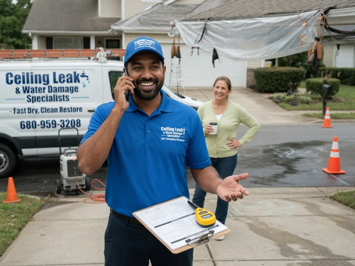 Ceiling Leak Cleanup New Castle, PA FAQs